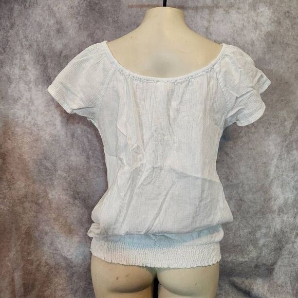 Women's Roper Western Style Smocked Waist Top Size Medium - Picture 3 of 5